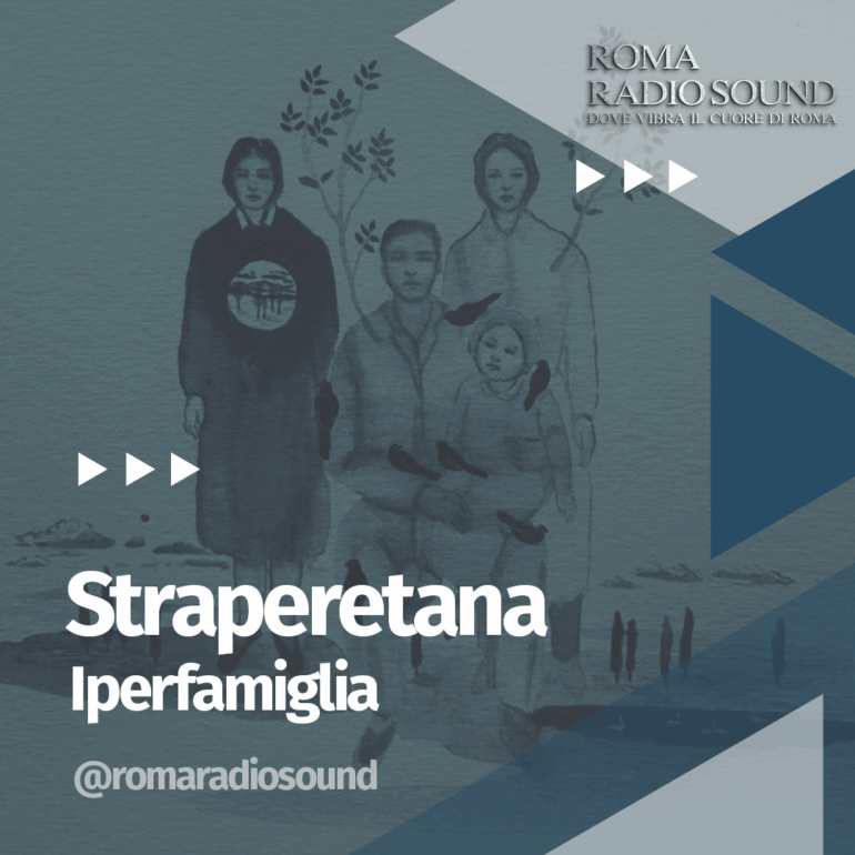 disegno di una famiglia post per i social