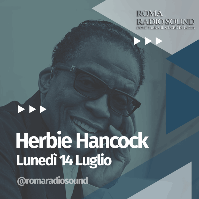 promo spettacolo musicale per l'esibizione di Herbie Hancock, genio del jazz all'Auditorium di Roma
