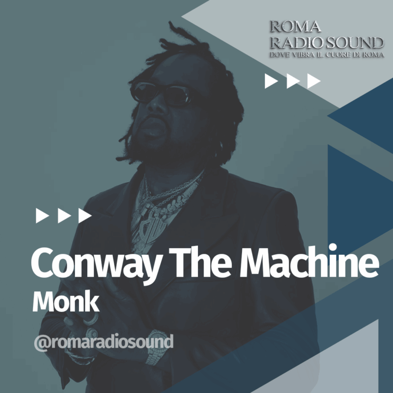 Conway The Machine locandina promo per il concerto al Monk
